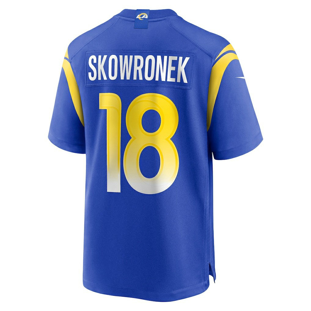 Ben Skowronek Los Angeles Rams Game Jersey - Royal Jerseys