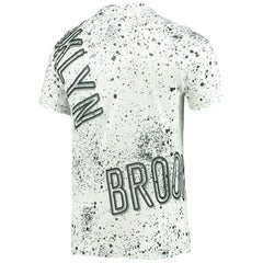 Brooklyn Nets FISLL Gold Foil Splatter Print T-Shirt White outlet