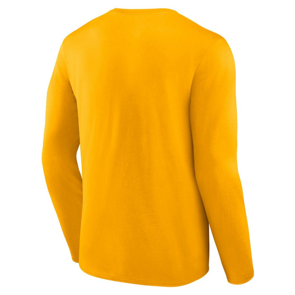 Pittsburgh Penguins Fanatics Authentic Pro Core Collection Secondary Long Sleeve T-Shirt - Gold | US 4498527