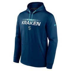 Seattle Kraken Fanatics Authentic Pro Rink Pullover Hoodie - Deep Sea Blue | US 4499286