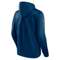 Seattle Kraken Fanatics Authentic Pro Rink Pullover Hoodie - Deep Sea Blue | US 4499286