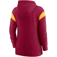 Washington Commanders Women's Monaco Lightweight Full-Zip Hoodie - Burgundy/Gold Hoodies