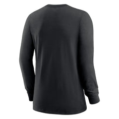 New Orleans Saints Women's Prime Split Long Sleeve T-Shirt - Black T-shirts