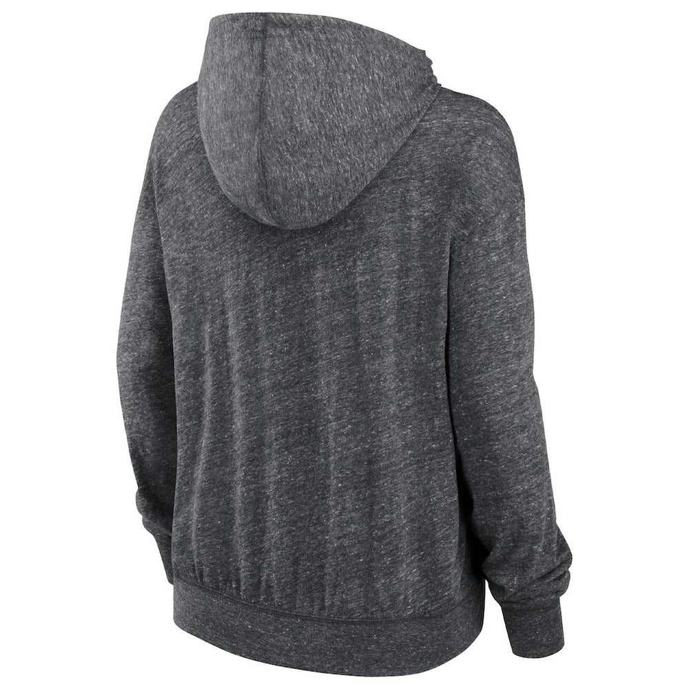 Washington Commanders Women's Team Spirit Gym Vintage Lightweight Hoodie Top - Heather Charcoal Hoodies