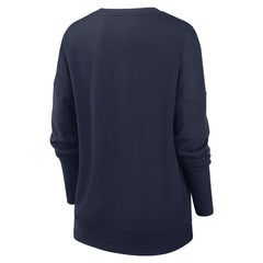 Tennessee Titans Women's Rewind Playback Icon Performance Pullover Sweatshirt - Navy Pullover