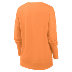 Tampa Bay Buccaneers Women's Rewind Playback Icon Performance Pullover Sweatshirt - Orange Pullover