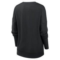 Pittsburgh Steelers Women's Rewind Playback Icon Performance Pullover Sweatshirt - Black Pullover