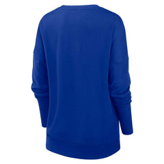 Seattle Seahawks Women's Rewind Playback Icon Performance Pullover Sweatshirt - Royal Pullover