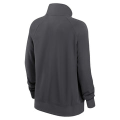 Washington Commanders Women's Premium Raglan Performance Half-Zip Sweatshirt - Charcoal Sweatshirts