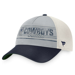 Dallas Cowboys True Classic Retro Trucker Snapback Hat - Gray/Navy Hats