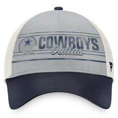 Dallas Cowboys True Classic Retro Trucker Snapback Hat - Gray/Navy Hats