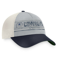 Dallas Cowboys True Classic Retro Trucker Snapback Hat - Gray/Navy Hats
