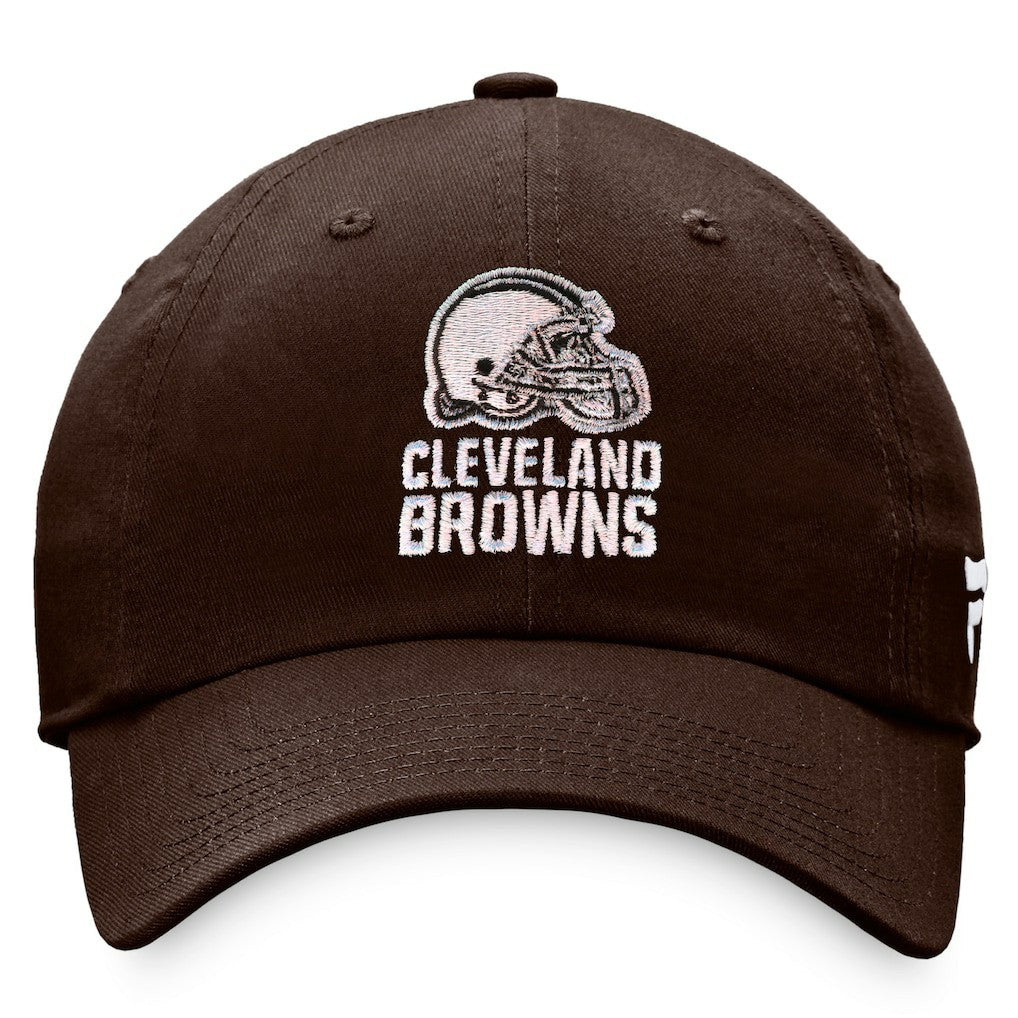 Cleveland Browns Women's Iconic Iridescent Adjustable Hat - Brown Hats