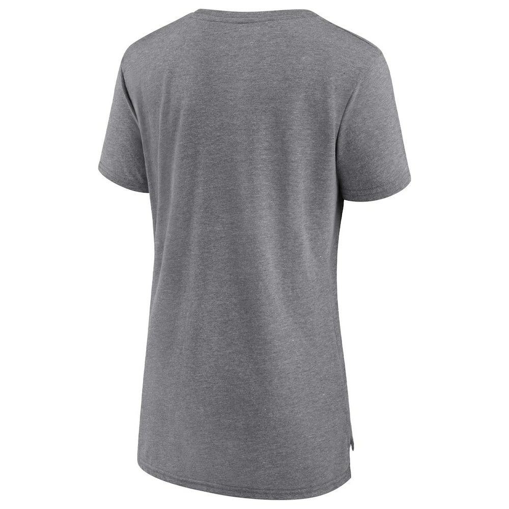 Washington Commanders Women's Drop Back Modern T-Shirt - Heathered Gray T-shirts
