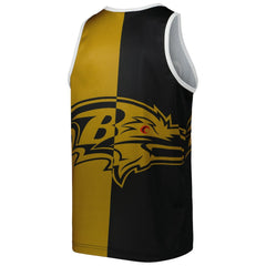 Ray Lewis Baltimore Ravens Retired Player Graphic Tank Top - Black/Gold Tops