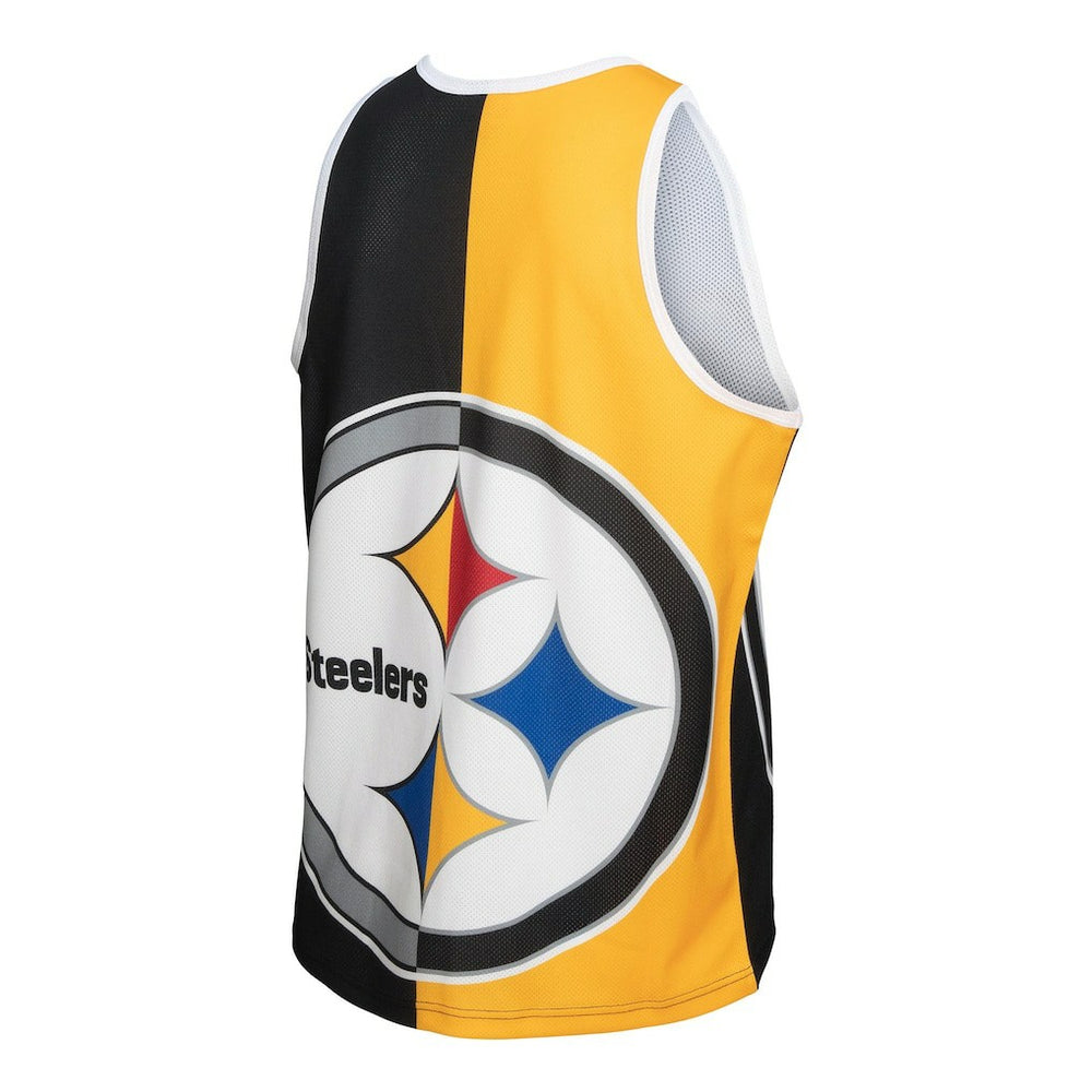 Troy Polamalu Pittsburgh Steelers Retired Player Graphic Tank Top - Black/Gold Tops