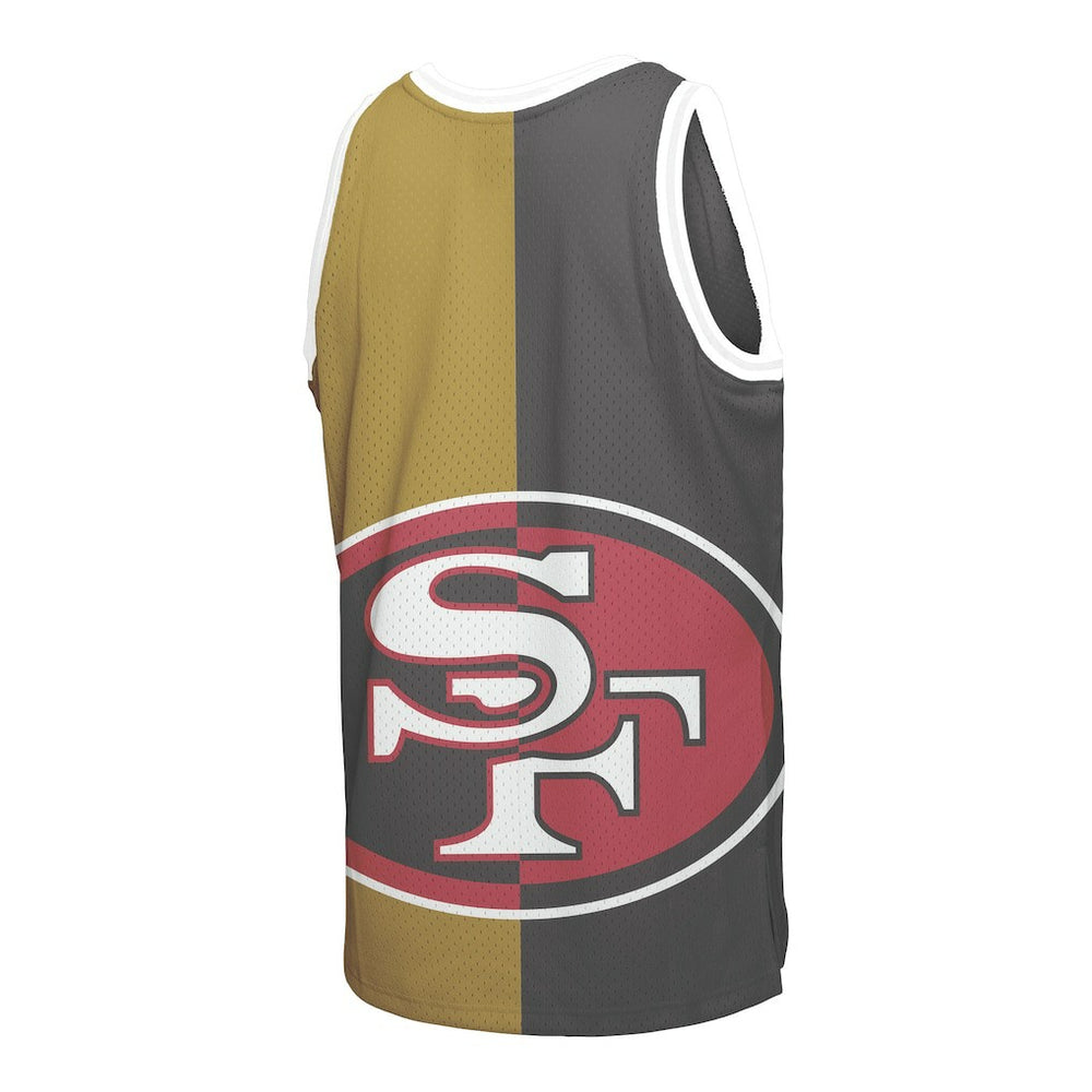 Joe Montana San Francisco 49ers Retired Player Graphic Tank Top - Black/Gold Tops
