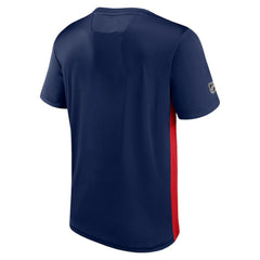 Columbus Blue Jackets Fanatics Authentic Pro Rink Tech T-Shirt - Navy/Red | US 4503822