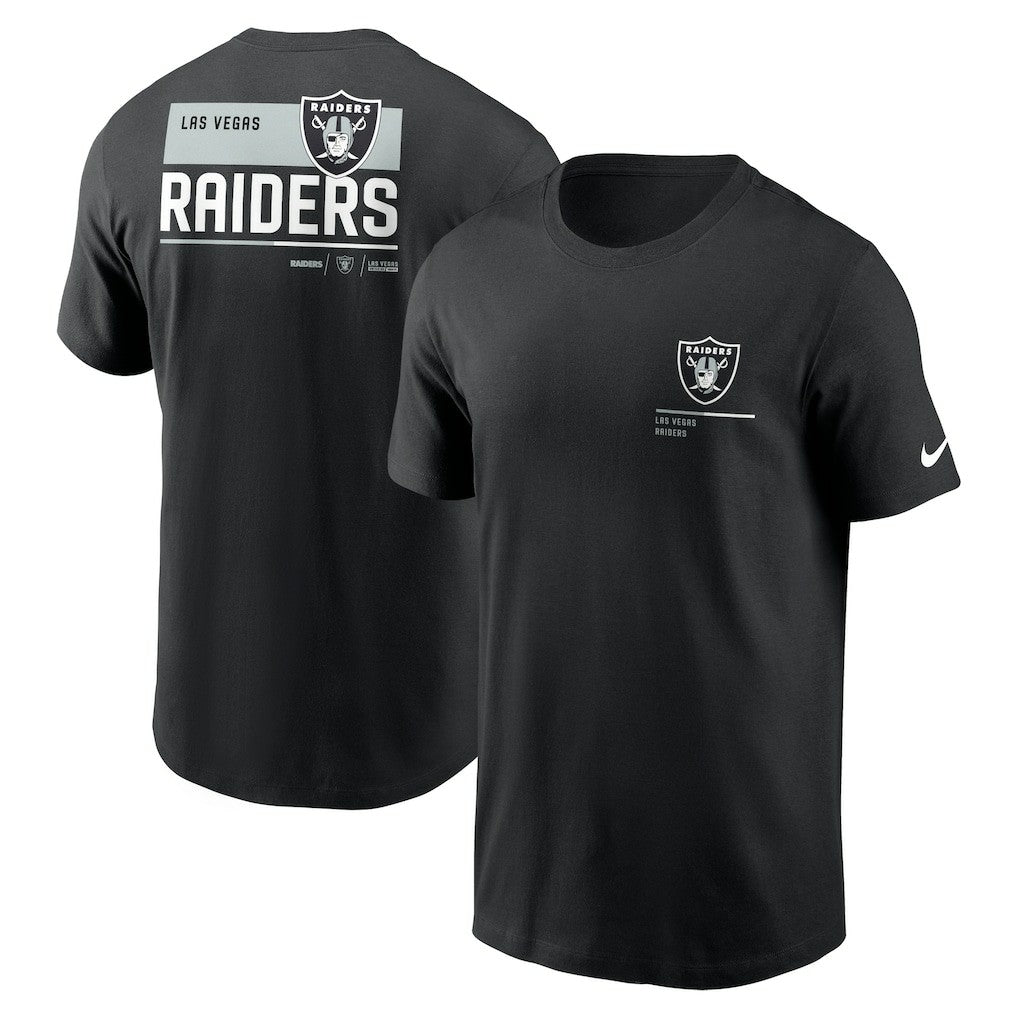 Las Vegas Raiders Team Incline T-Shirt - Black T-shirts