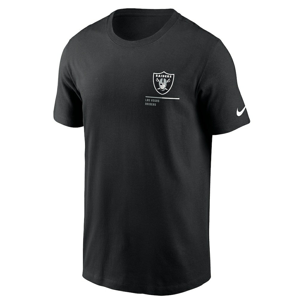 Las Vegas Raiders Team Incline T-Shirt - Black T-shirts