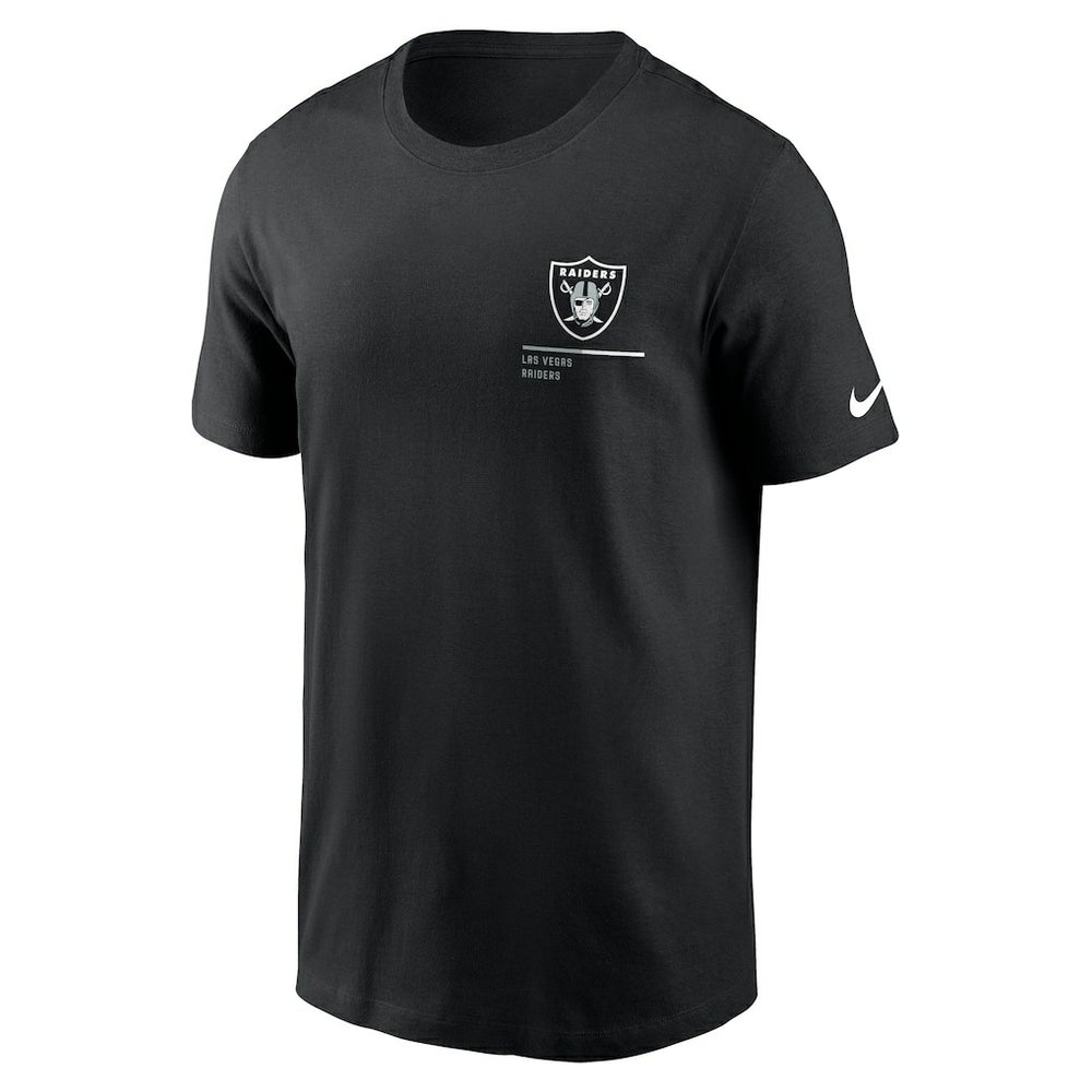 Las Vegas Raiders Team Incline T-Shirt - Black T-shirts