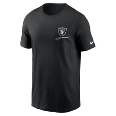 Las Vegas Raiders Team Incline T-Shirt - Black T-shirts