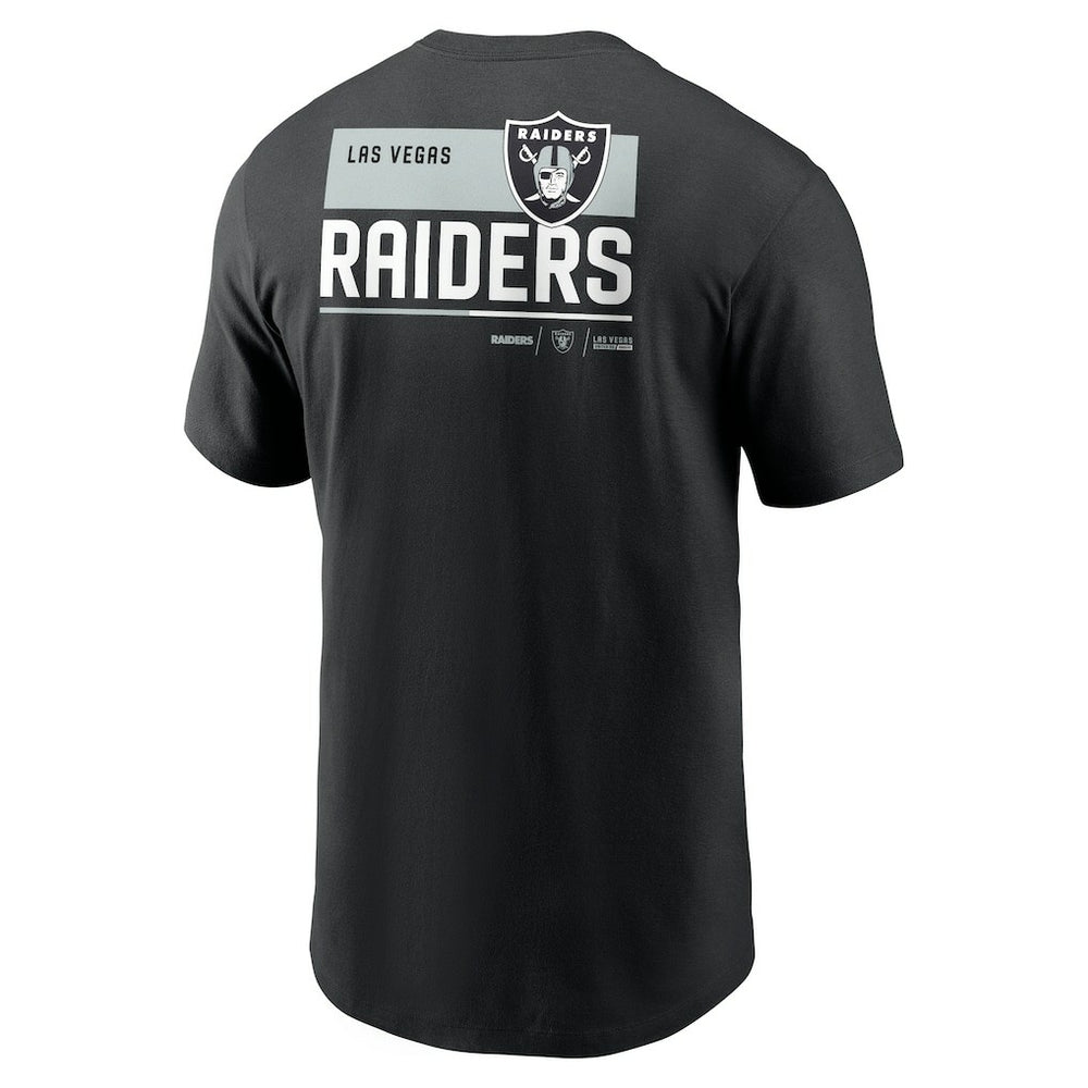 Las Vegas Raiders Team Incline T-Shirt - Black T-shirts