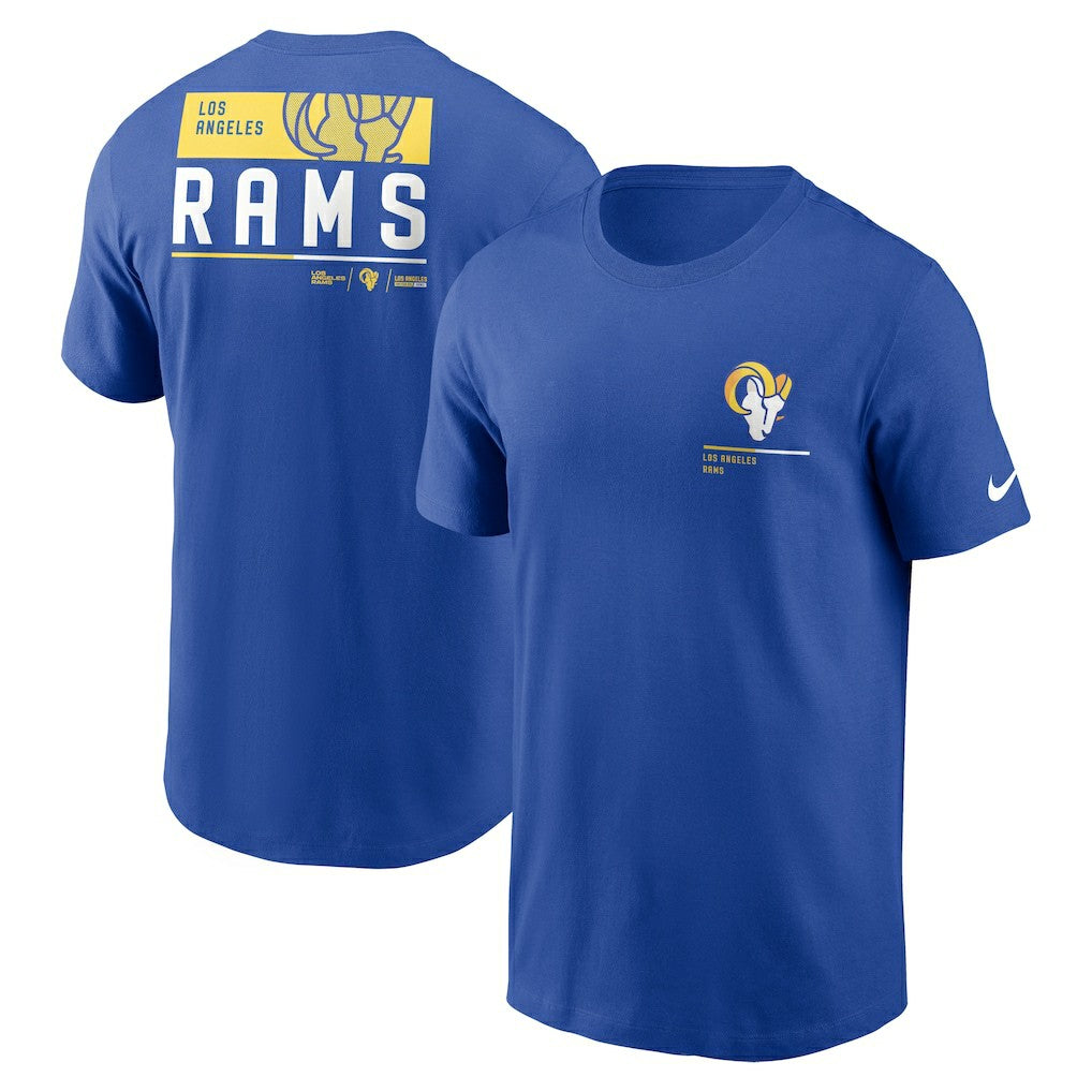 Los Angeles Rams Team Incline T-Shirt - Royal T-shirts