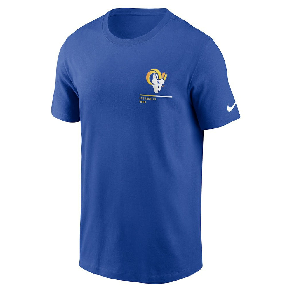Los Angeles Rams Team Incline T-Shirt - Royal T-shirts