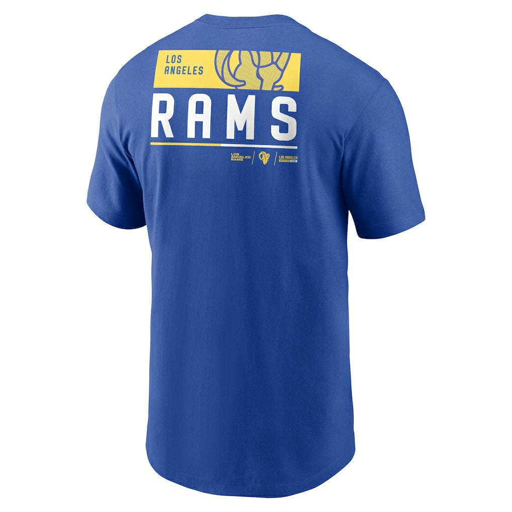 Los Angeles Rams Team Incline T-Shirt - Royal T-shirts