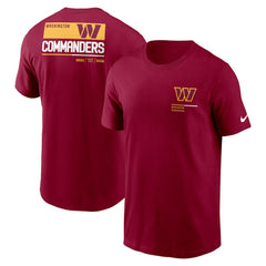 Washington Commanders Team Incline T-Shirt - Burgundy T-shirts