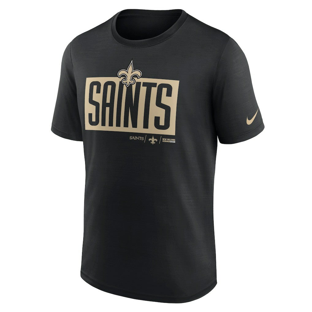New Orleans Saints Exceed Performance T-Shirt - Black T-shirts