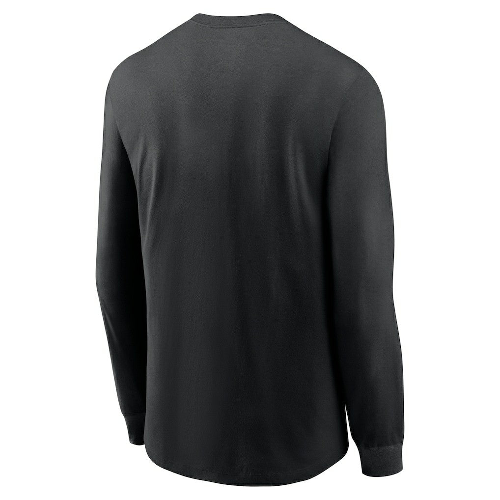New Orleans Saints Team Slogan Long Sleeve T-Shirt - Black T-shirts