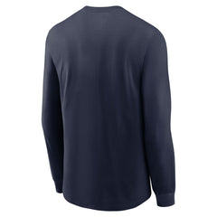 Tennessee Titans Team Slogan Long Sleeve T-Shirt - Navy T-shirts