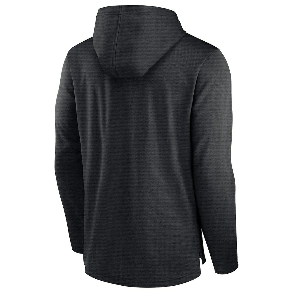 Las Vegas Raiders Lightweight Performance Hooded Long Sleeve T-Shirt - Black T-shirts