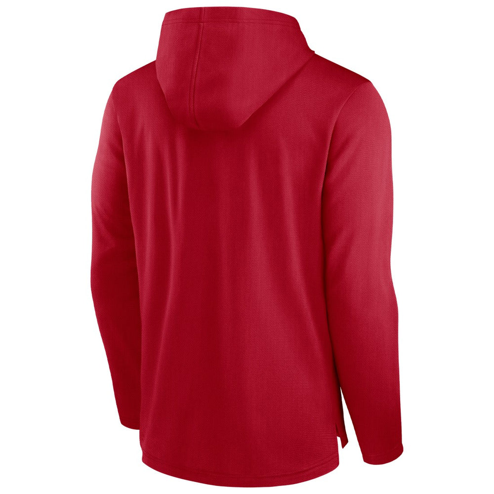 Tampa Bay Buccaneers Lightweight Performance Hooded Long Sleeve T-Shirt - Red T-shirts