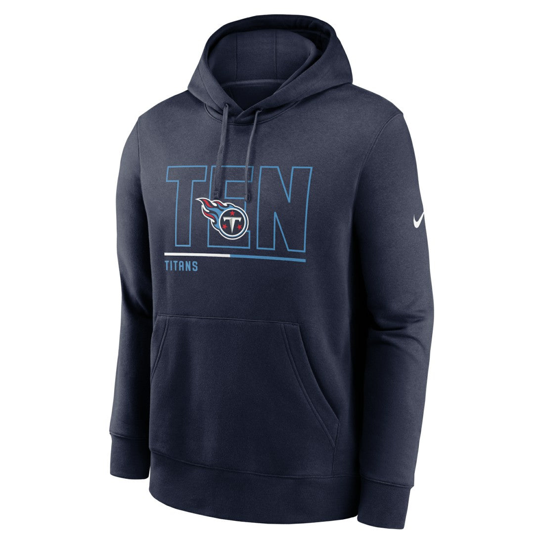 Tennessee Titans City Code Club Fleece Pullover Hoodie - Navy Hoodies