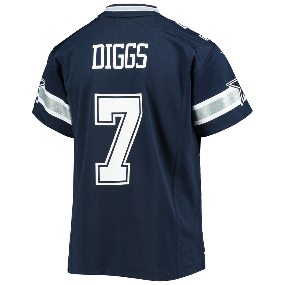 Trevon Diggs Dallas Cowboys Youth Game Jersey - Navy Jerseys