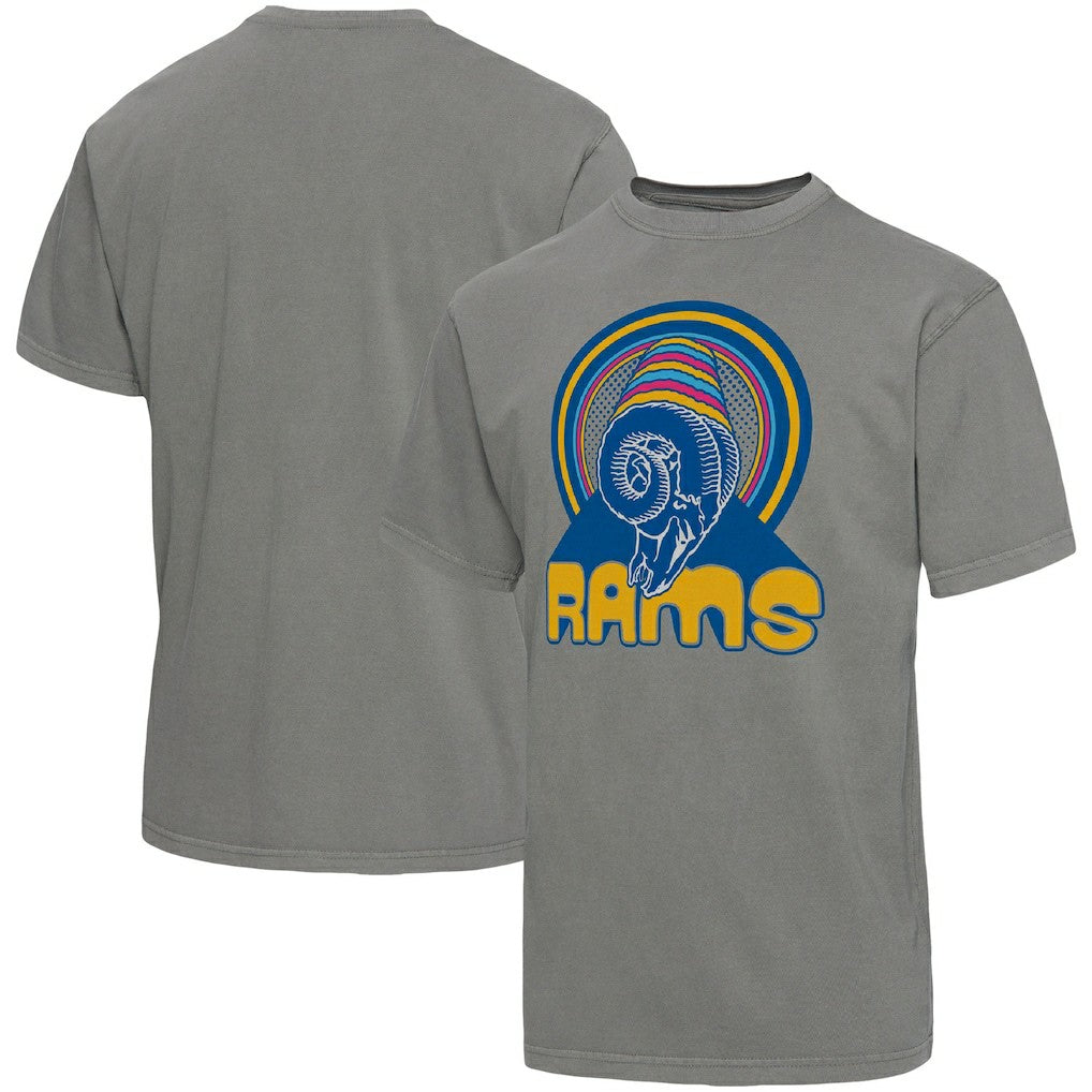 Los Angeles Rams Junk Food Wonderland Infinity Vibe T-Shirt - Graphite T-shirts