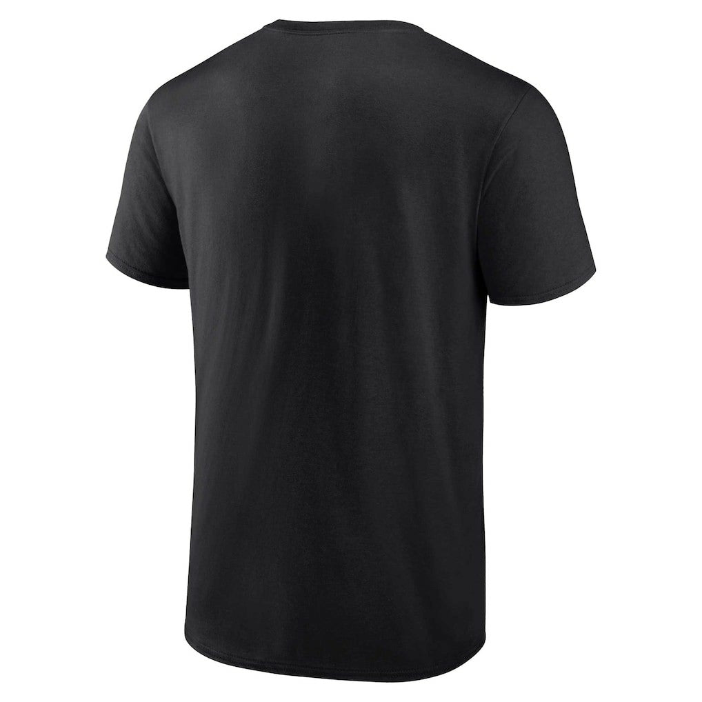 Carolina Panthers Big & Tall Two States One Team Statement T-Shirt - Black T-shirts