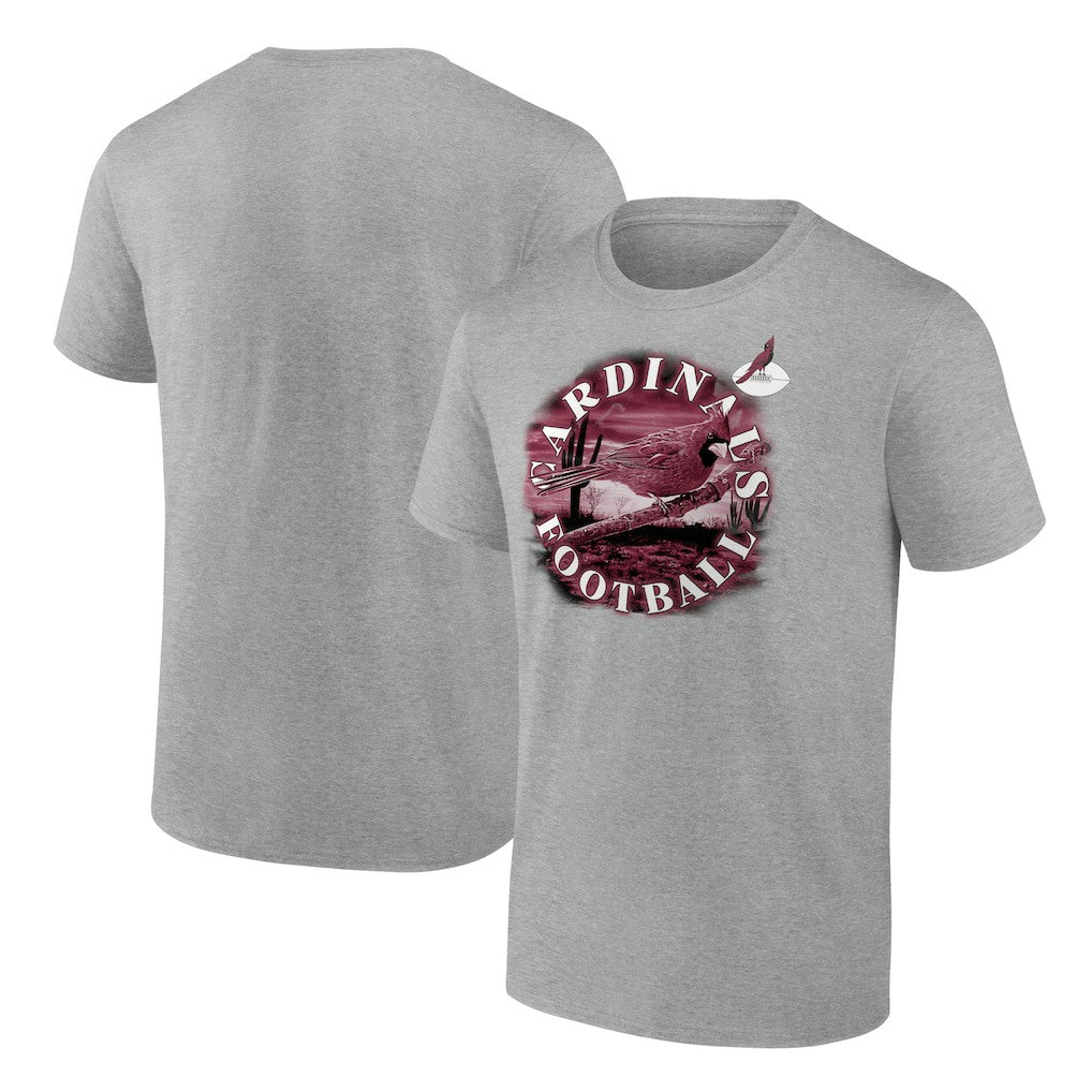 Arizona Cardinals Big & Tall Sporting Chance T-Shirt - Heathered Gray T-shirts