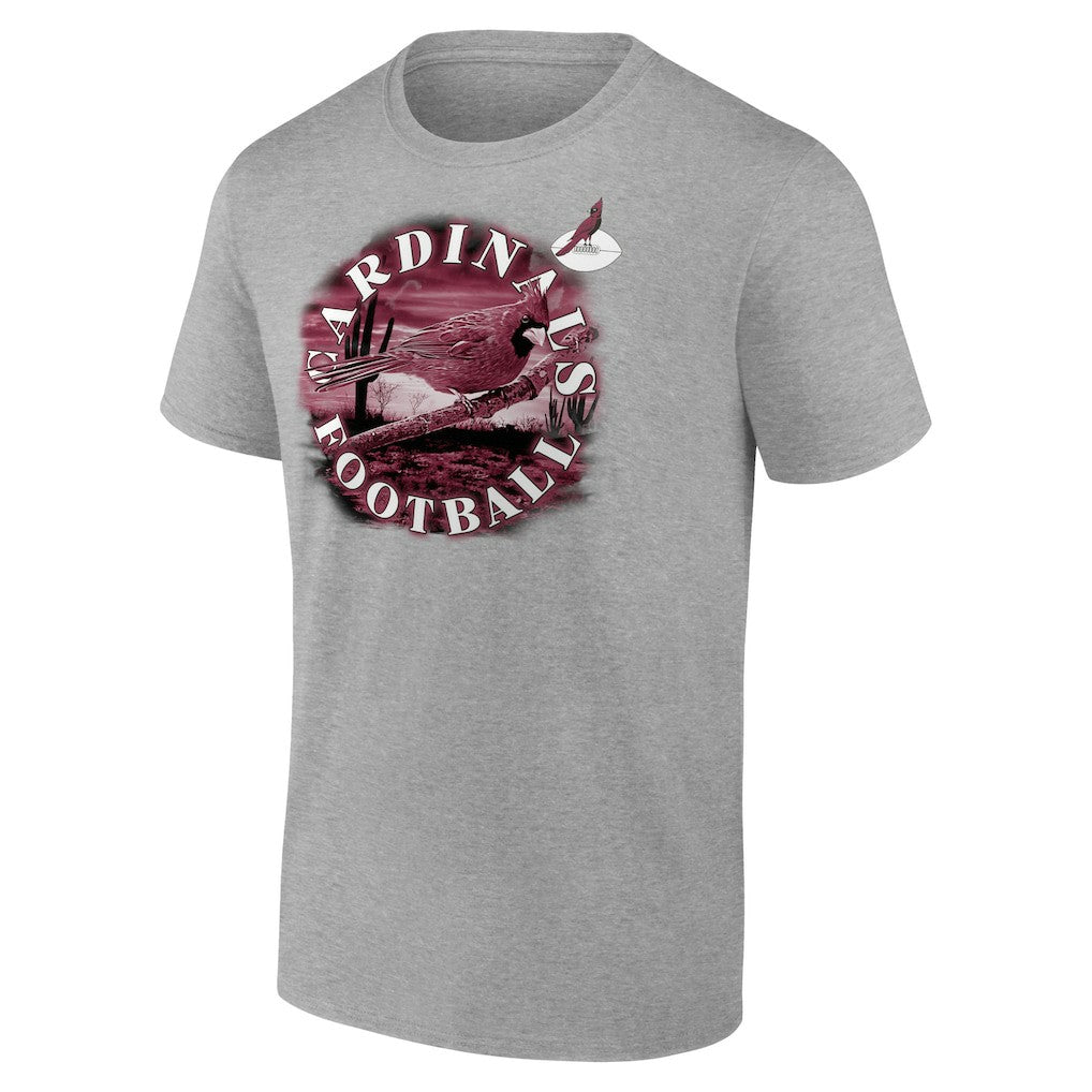 Arizona Cardinals Big & Tall Sporting Chance T-Shirt - Heathered Gray T-shirts