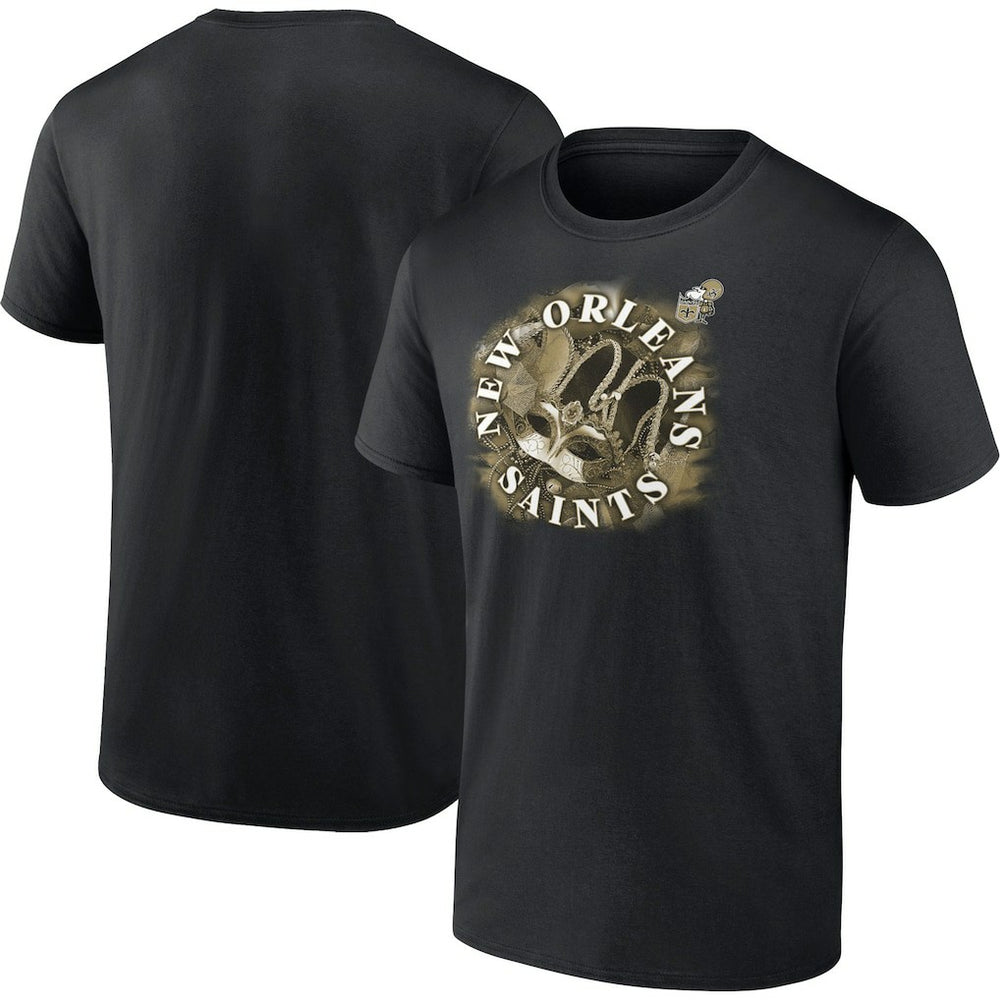 New Orleans Saints Big & Tall Sporting Chance T-Shirt - Black T-shirts