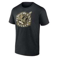 New Orleans Saints Big & Tall Sporting Chance T-Shirt - Black T-shirts
