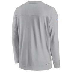 Cleveland Browns Sideline Lockup Performance Pullover Sweatshirt - Gray Pullover