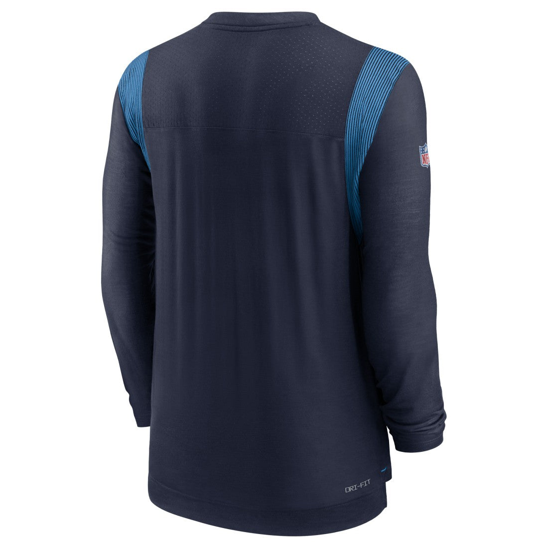 Tennessee Titans Sideline Tonal Logo Performance Player Long Sleeve T-Shirt - Navy T-shirts