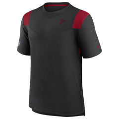 Atlanta Falcons Sideline Tonal Logo Performance Player T-Shirt - Black T-shirts
