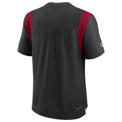Atlanta Falcons Sideline Tonal Logo Performance Player T-Shirt - Black T-shirts