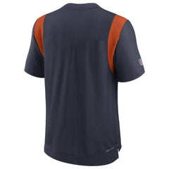 Chicago Bears Sideline Tonal Logo Performance Player T-Shirt - Navy T-shirts