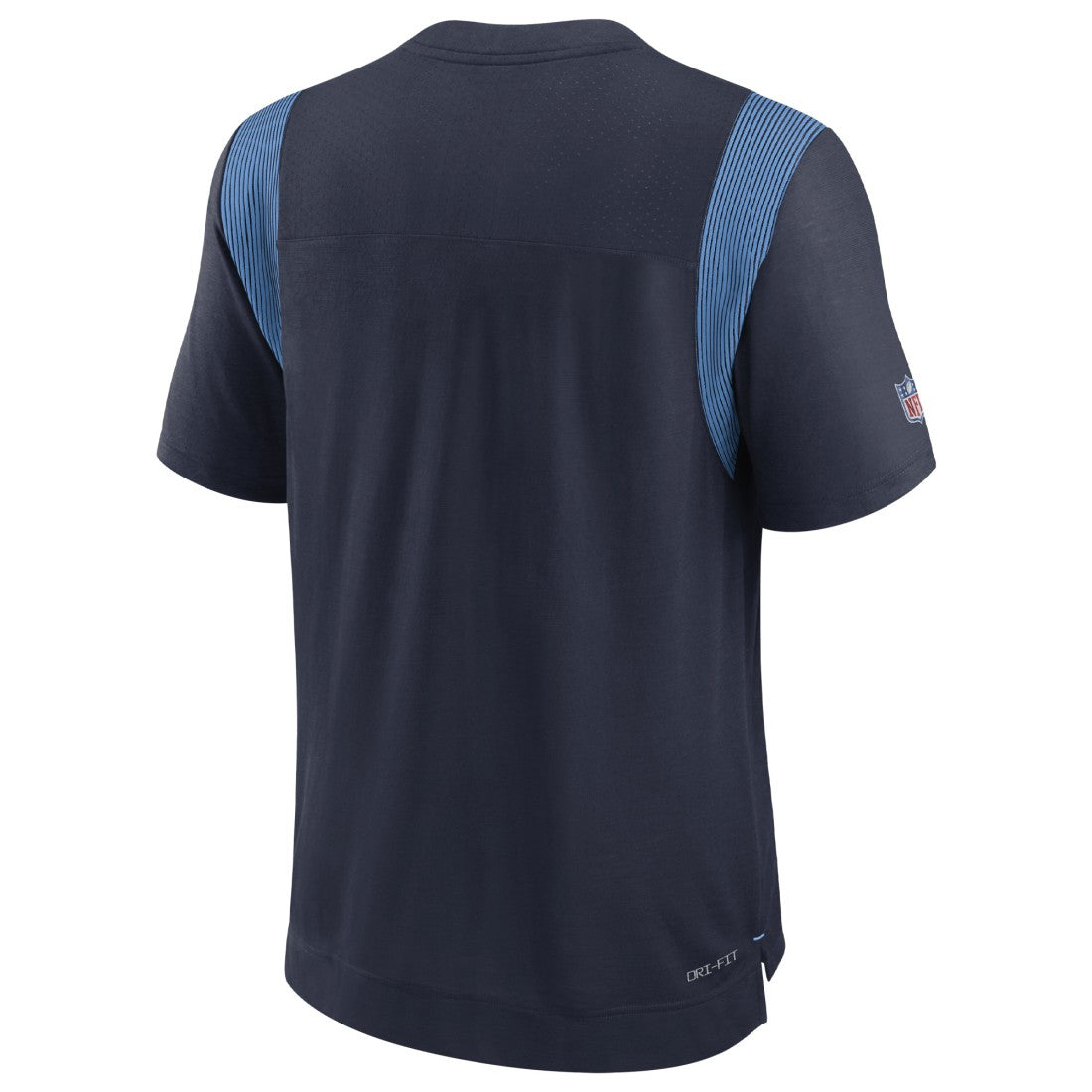 Tennessee Titans Sideline Tonal Logo Performance Player T-Shirt - Navy T-shirts